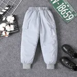 Toddler Boy Cotton-Padded Pocket Design Pants  image 3