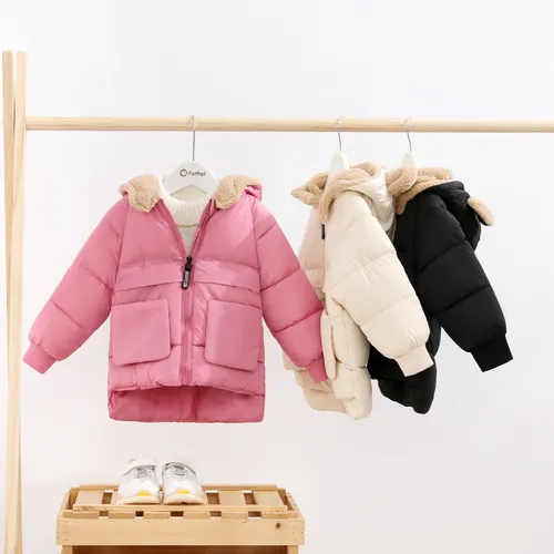 Toddler Boy/Girl Childlike Solid Color Coat