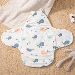 Saco de dormir espesso e macio do bebê do algodão com recheios respiráveis  image 4