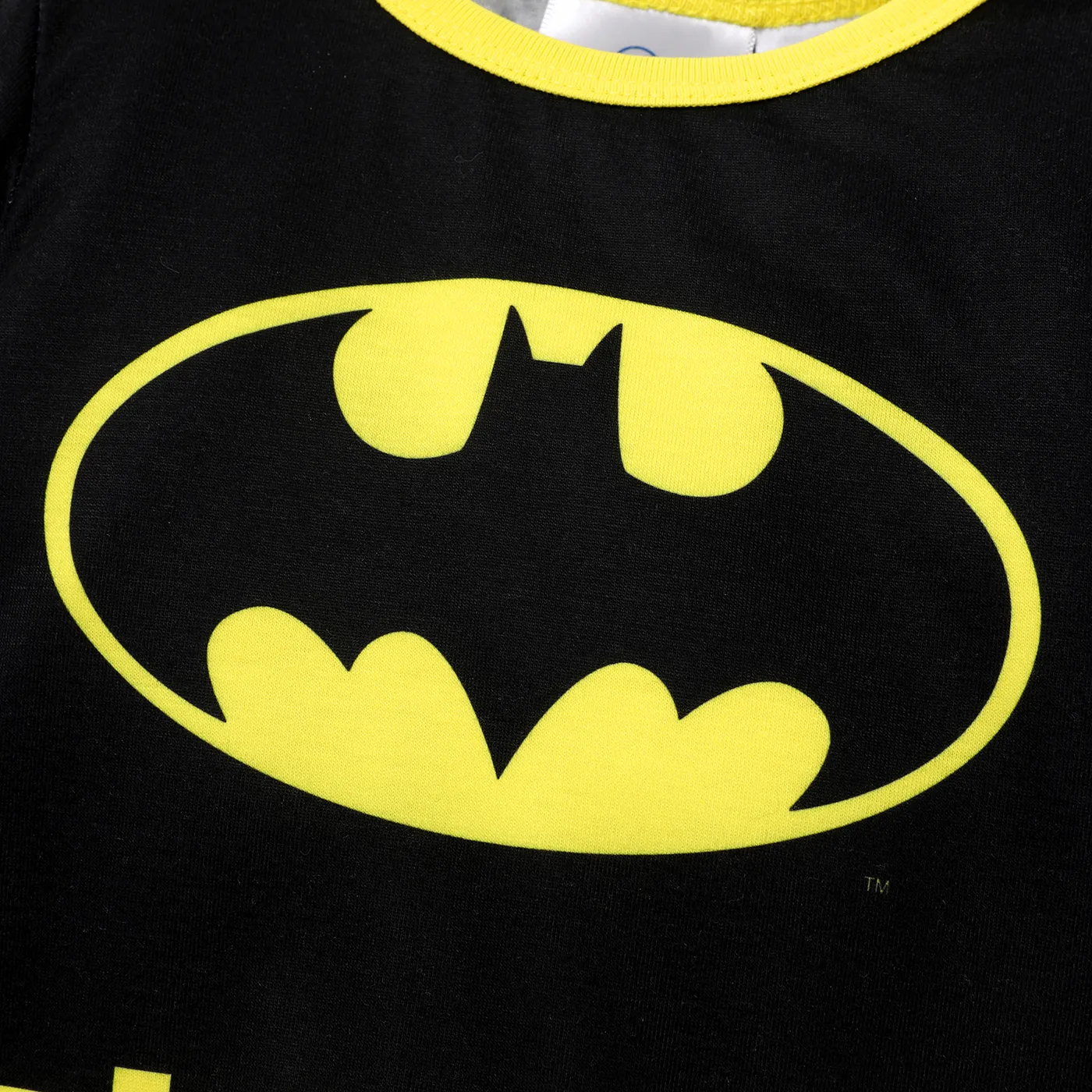 Justice League Baby Boy/Girl Long-sleeve Graphic Jumpsuit Black image 5