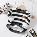 Toddler Boy Casual Striped Long Sleeve Sweatshirt   image 1