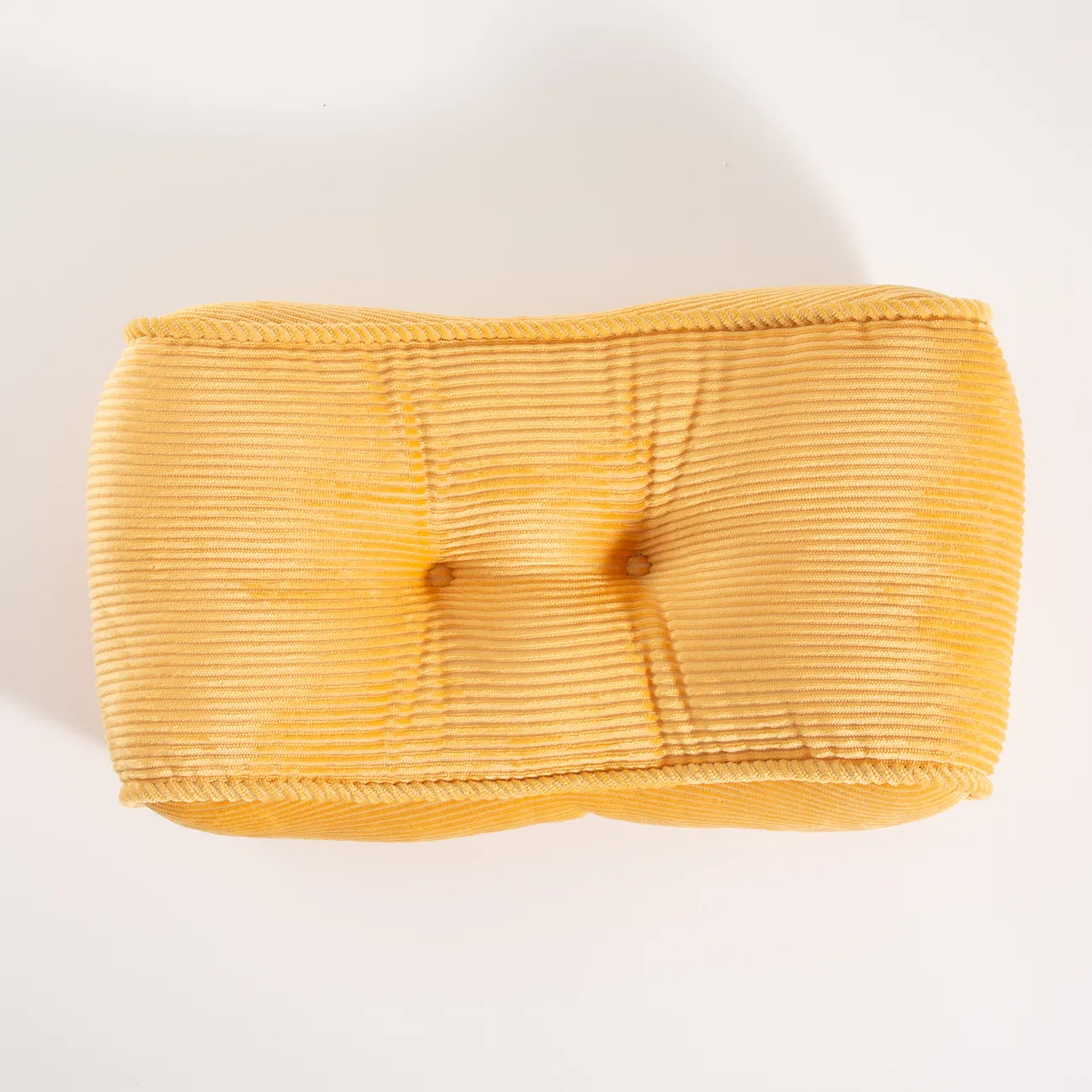 Velvet PP Cotton Waist Pillow - Comfortable and Supportive for Office, Car, or Pregnancy Yellow image 5
