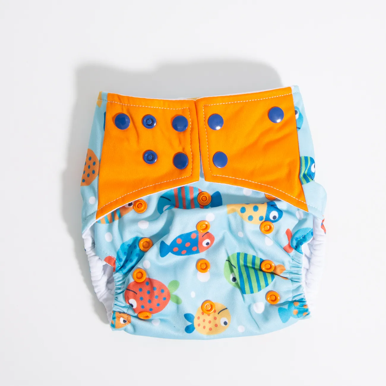 Washable Baby Cloth Diapers - Waterproof And Leakproof With Three-Layer Design For Comfortable Fit