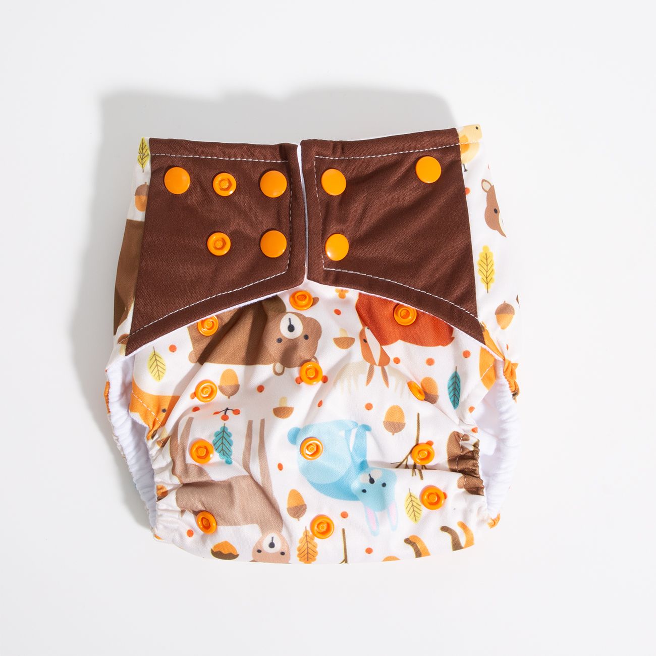 Washable Baby Cloth Diapers - Waterproof And Leakproof With Three-Layer Design For Comfortable Fit