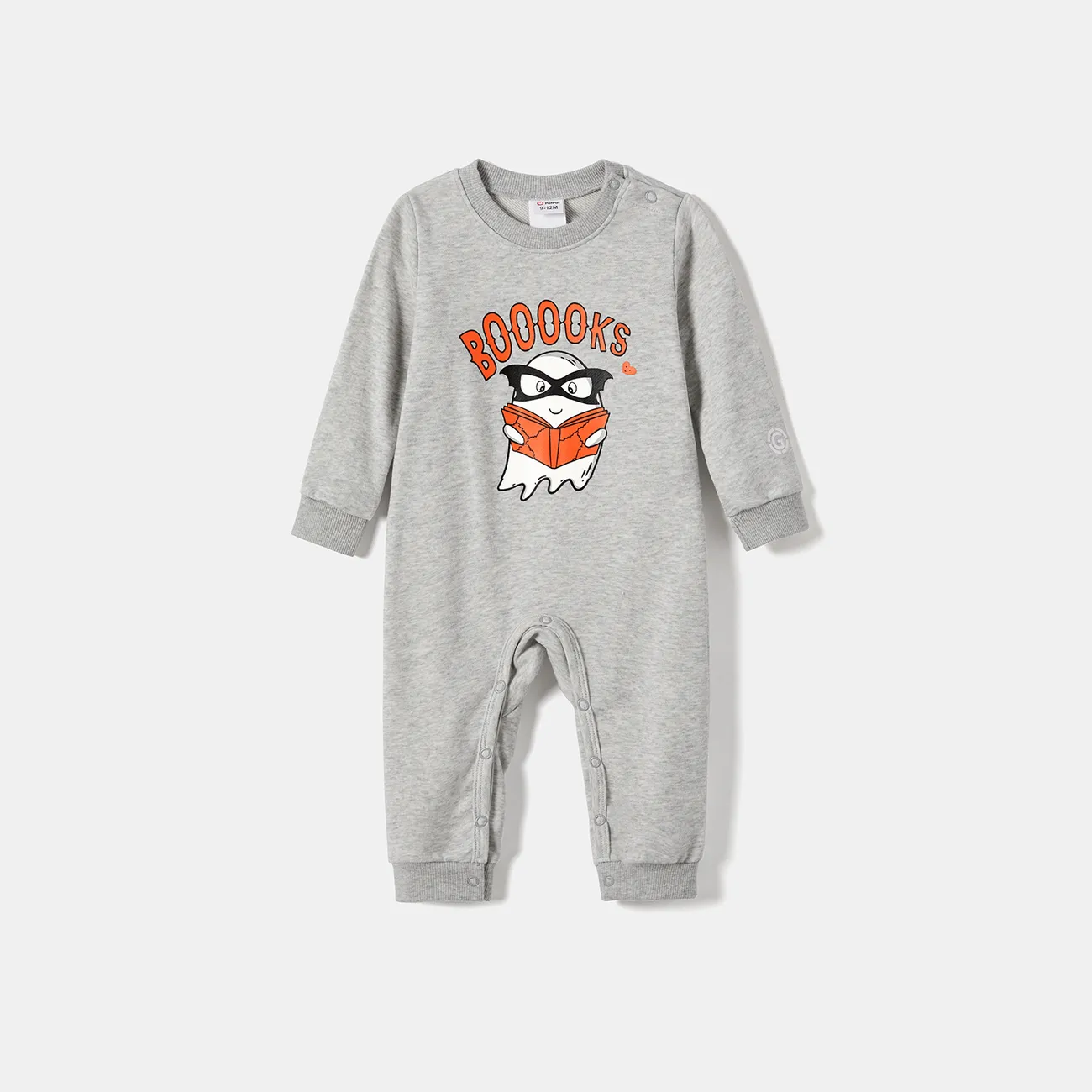 Go-Neat Family Halloween Character Tops - Casual Matching Outfits Grey big image 1