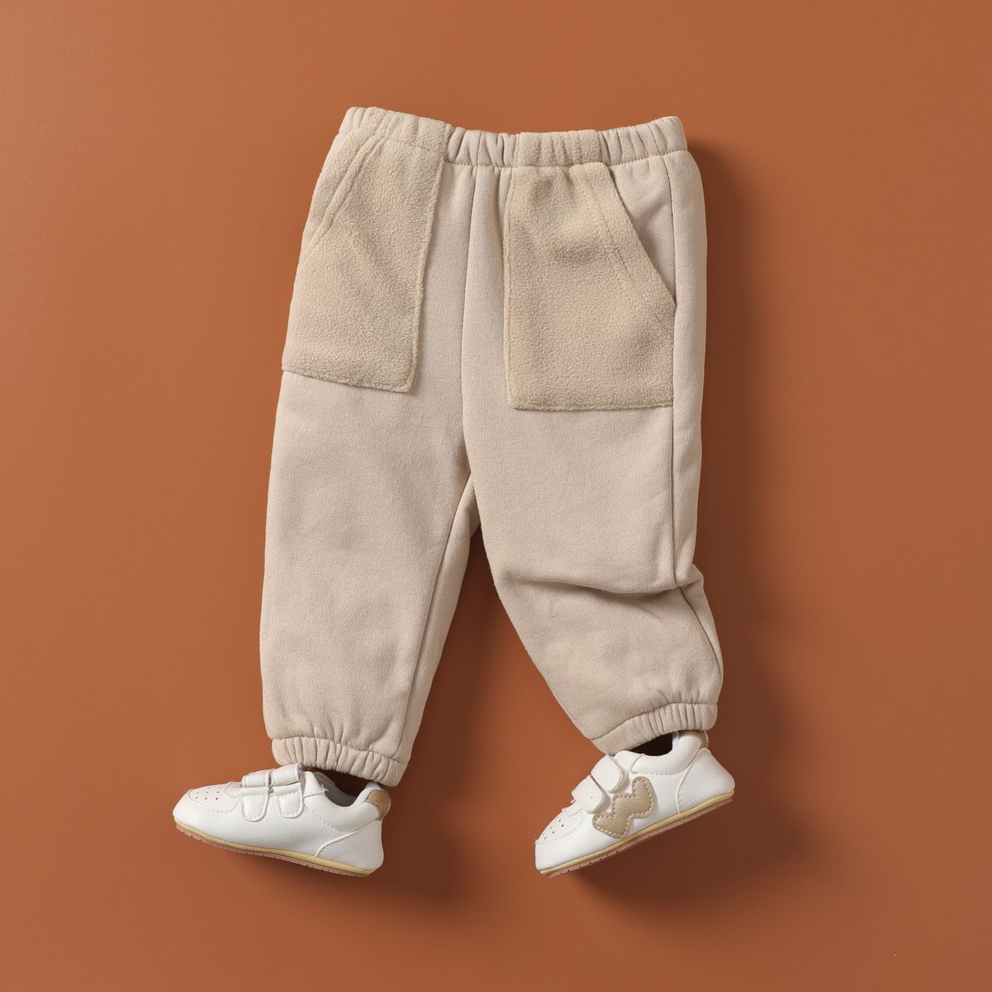 

Baby Boy Solid Color Casual Pants
