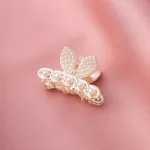 Toddler / Kid's Delicate Rhinestone Pearl Small Hair Clip  image 2
