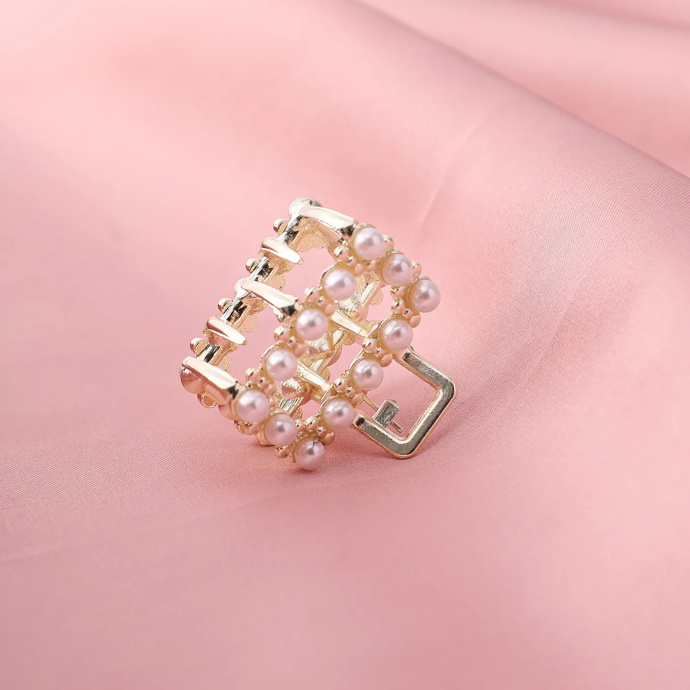 Toddler / Kid's Delicate Rhinestone Pearl Small Hair Clip  image 5