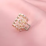Toddler / Kid's Delicate Rhinestone Pearl Small Hair Clip  image 5