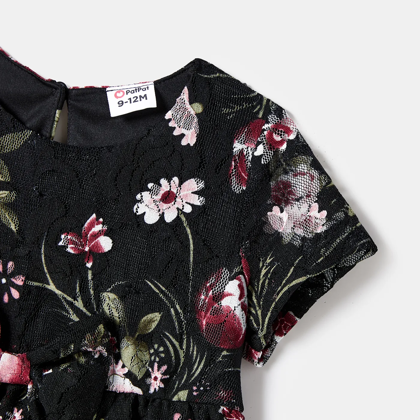 Mommy and Me Flora Print Short-sleeves Dresses  image 3