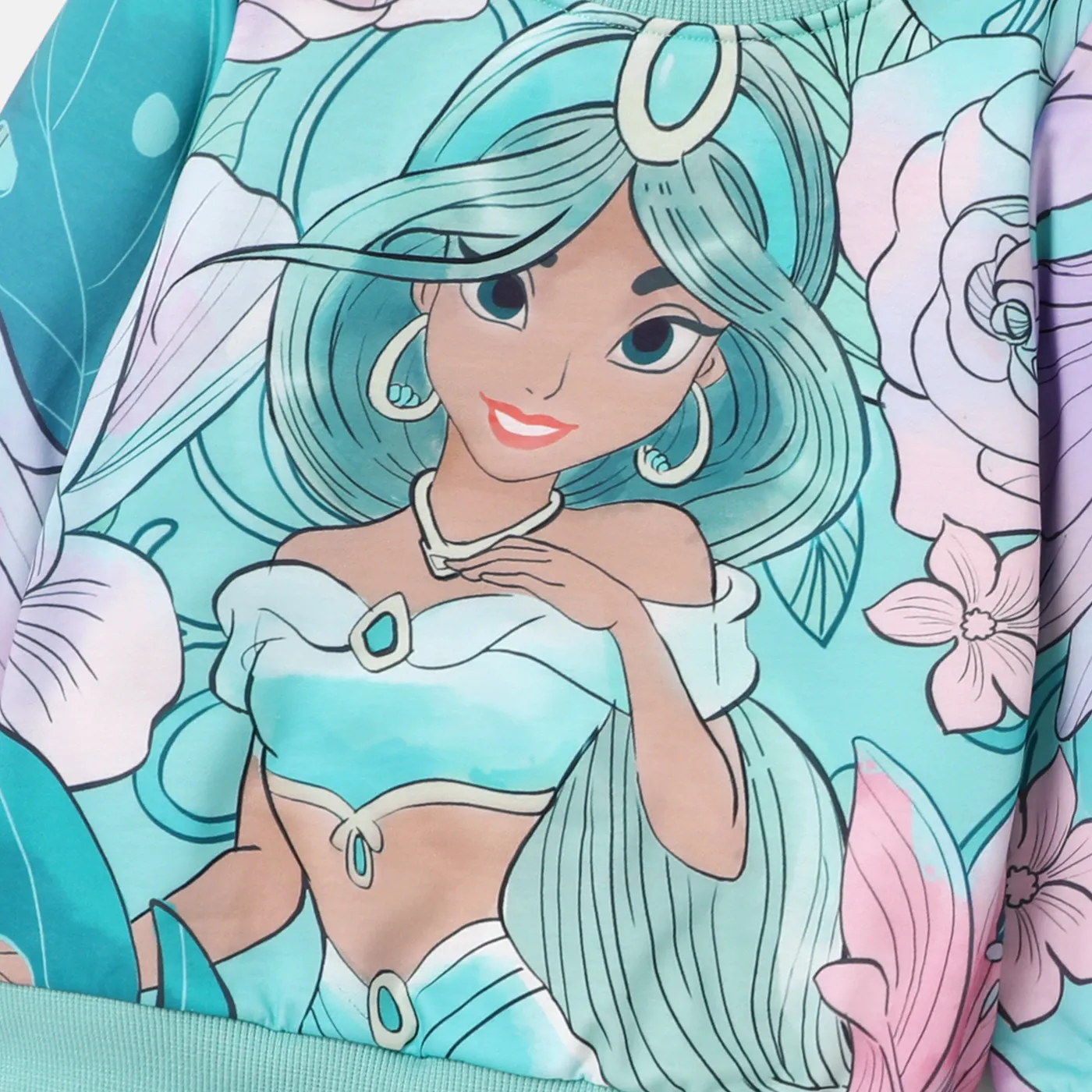 Disney Princess Baby Girl 2pcs Character Print Long-sleeve Top and Pants Set  image 3