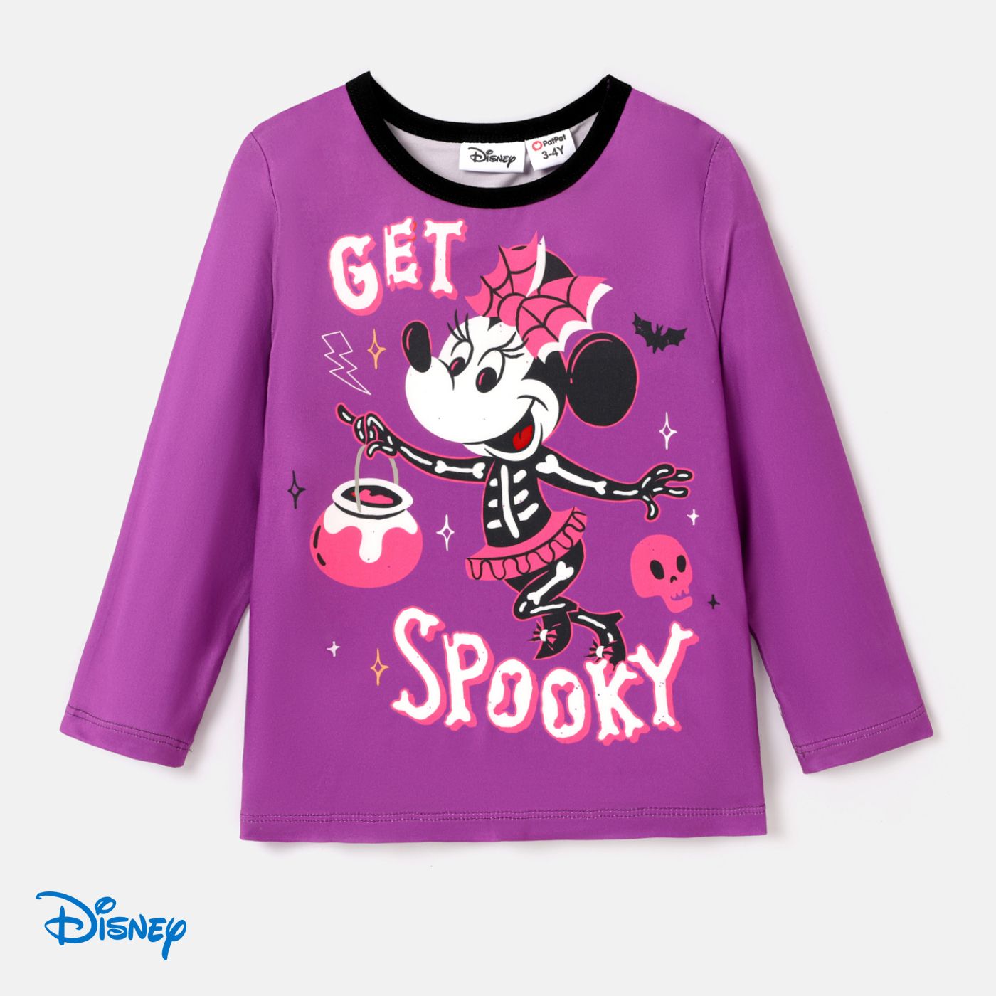 

Disney Mickey and Friends Character & Halloween Print Sweatshirt/Jumpsuit for siblings.