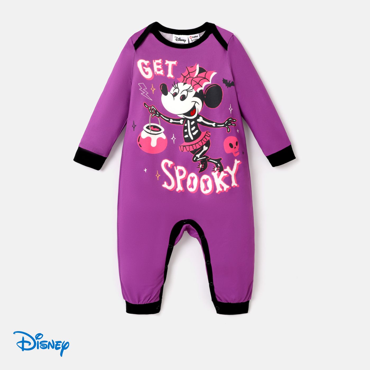 

Disney Mickey and Friends Character & Halloween Print Sweatshirt/Jumpsuit for siblings.