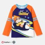 PAW Patrol Toddler Girl/Boy Character Print Long-sleeve Pullover Sweatshirt Orange