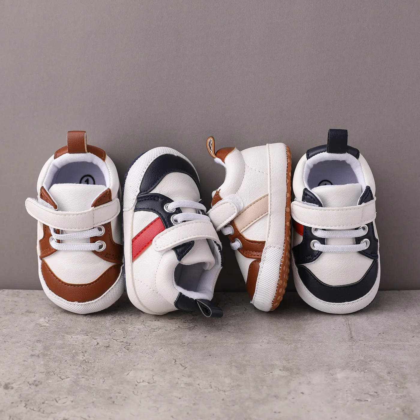 Baby & Toddler Color-block Casual Prewalker Shoes