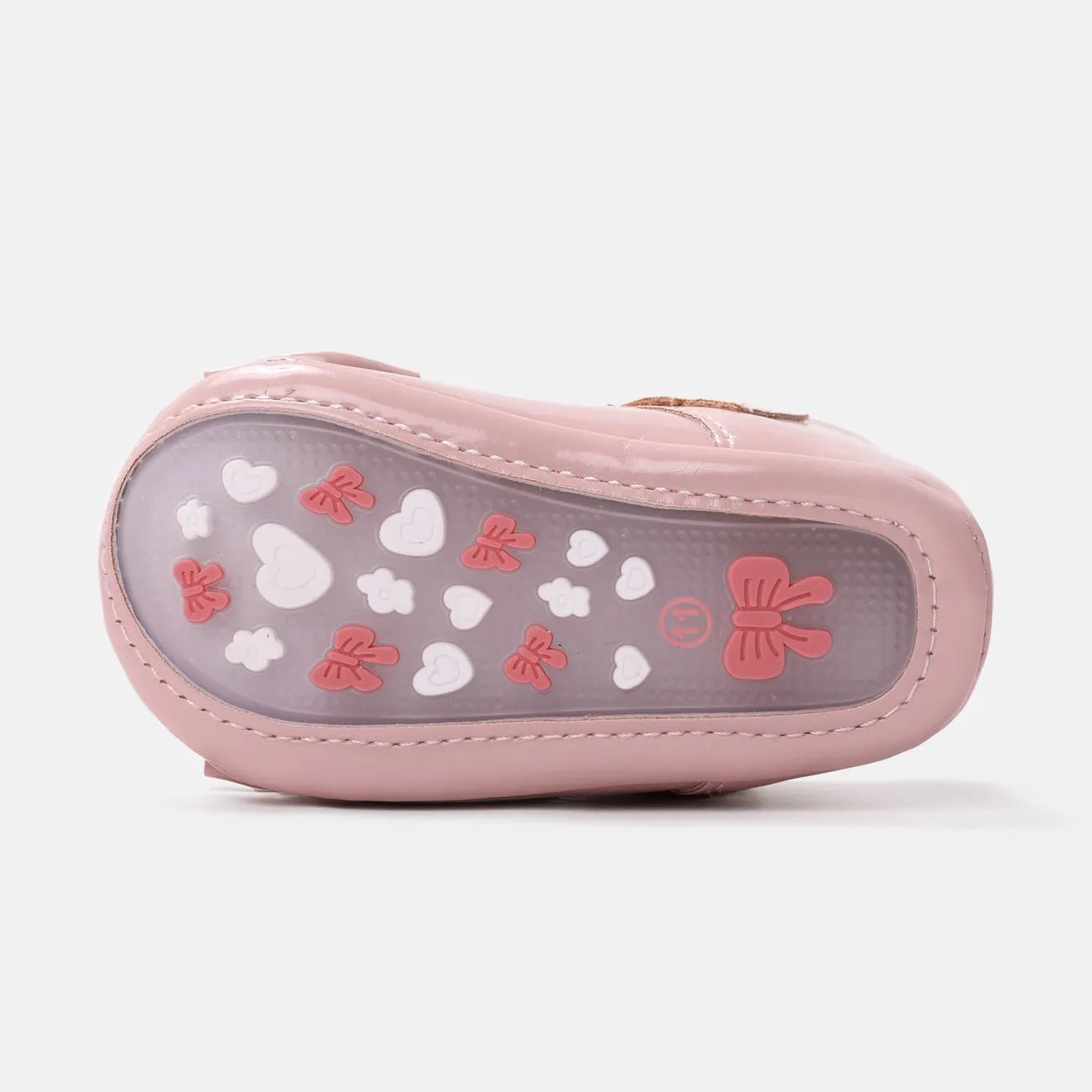 Rosa - Neonato Ragazza Dolce Tinta unita Scarpe primi passi - image 6