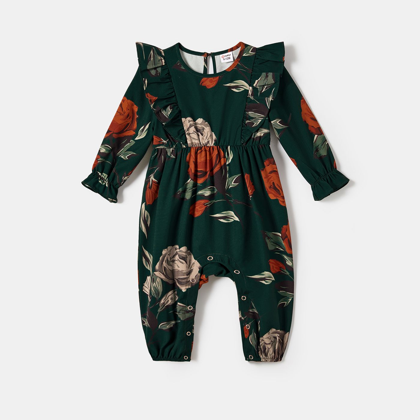 Mommy and Me Allover Floral Print Belted Dresses