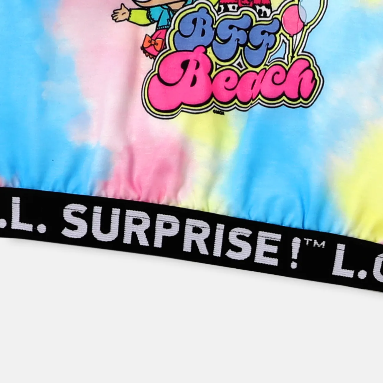  L.O.L. SURPRISE! Kid Girl Graphic Print Long-sleeve Tie-dye Top or Pants Multi-color big image 1