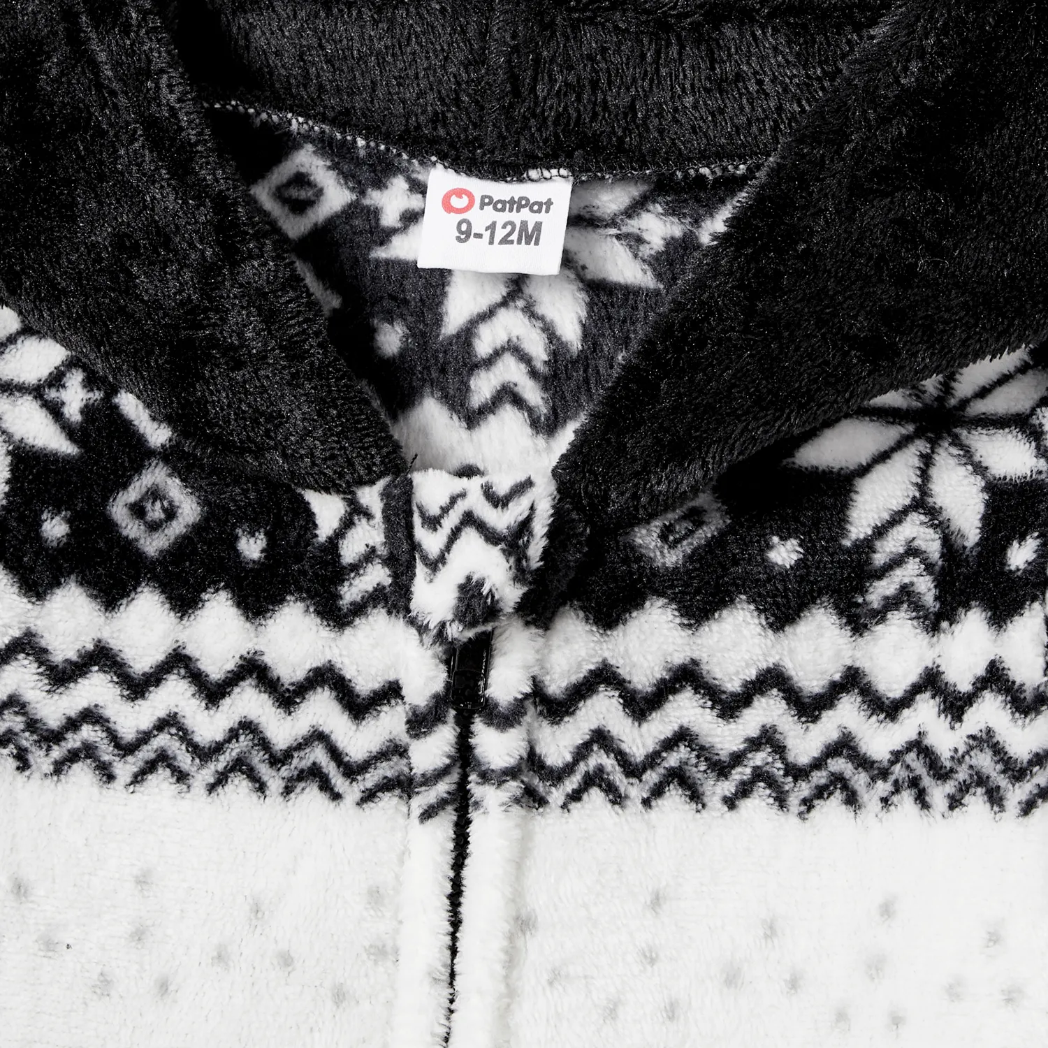 Christmas Family Matching Fleece Hooded Tops  image 3