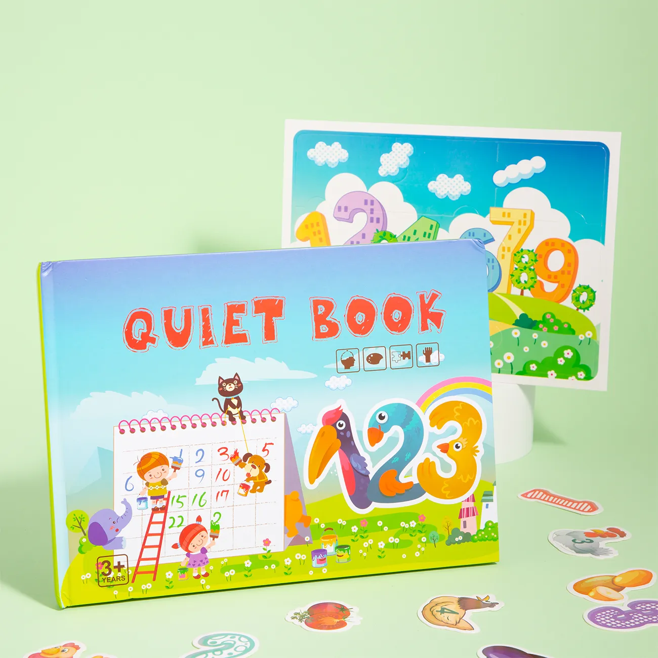 Children's Early Education Toy Book Color-C
