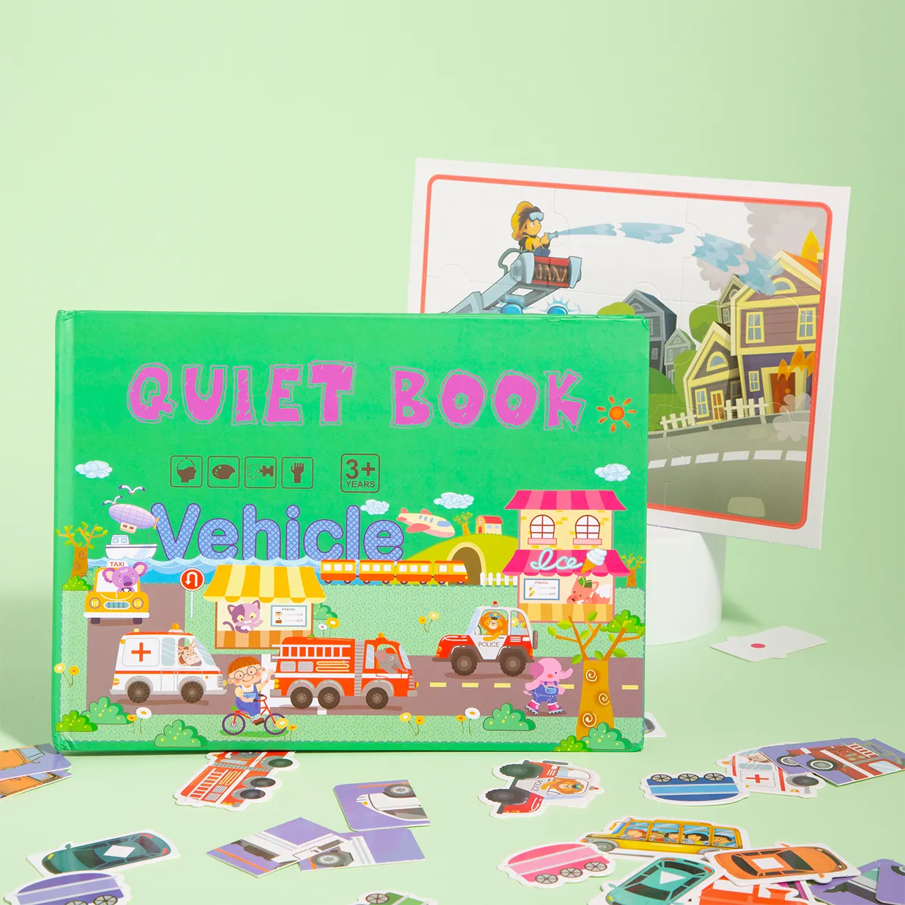Children's Early Education Toy Book  big image 1
