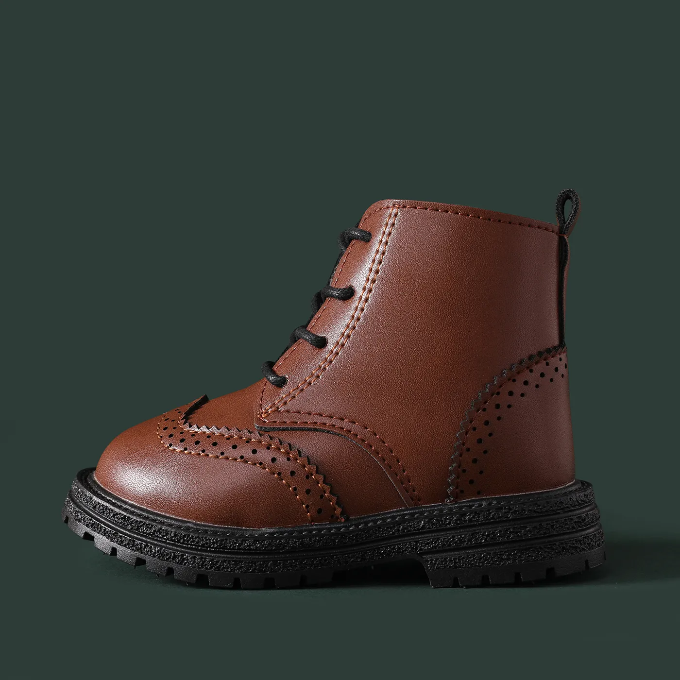 Toddler & Kids Classic Baroque Side Zipper Boots Brown image 5