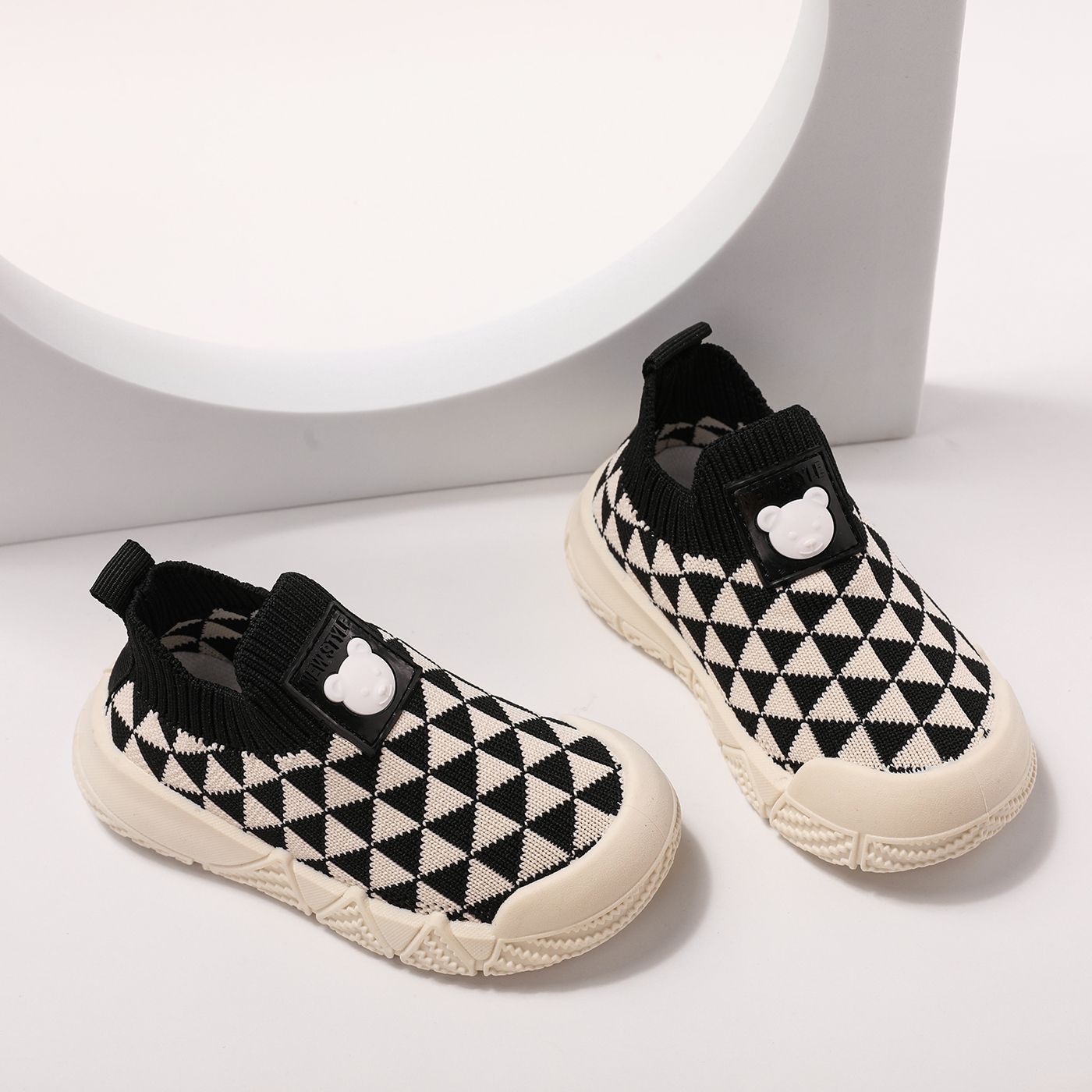 Toddlers & Kids Geometric Slip-on Casual Shoes