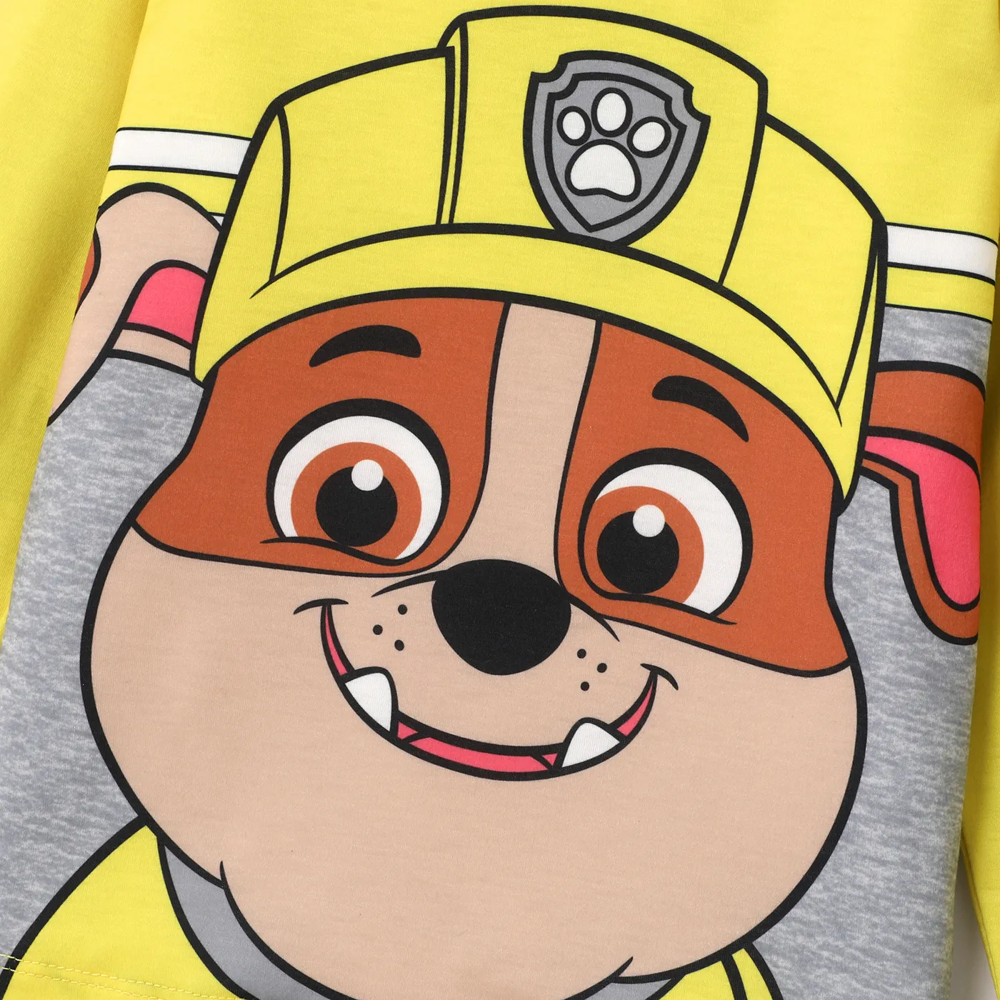 PAW Patrol Toddler Boy/Girl 2-Piece Cartoon Print Top and Pants Set Yellow image 2