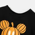 Disney Mickey and Friends Halloween Glow In The Dark Family Matching Pumpkin Print Long-sleeve Tops  image 3