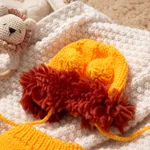 Adorable Baby Lion Knit Photo Shoot Outfit  image 3
