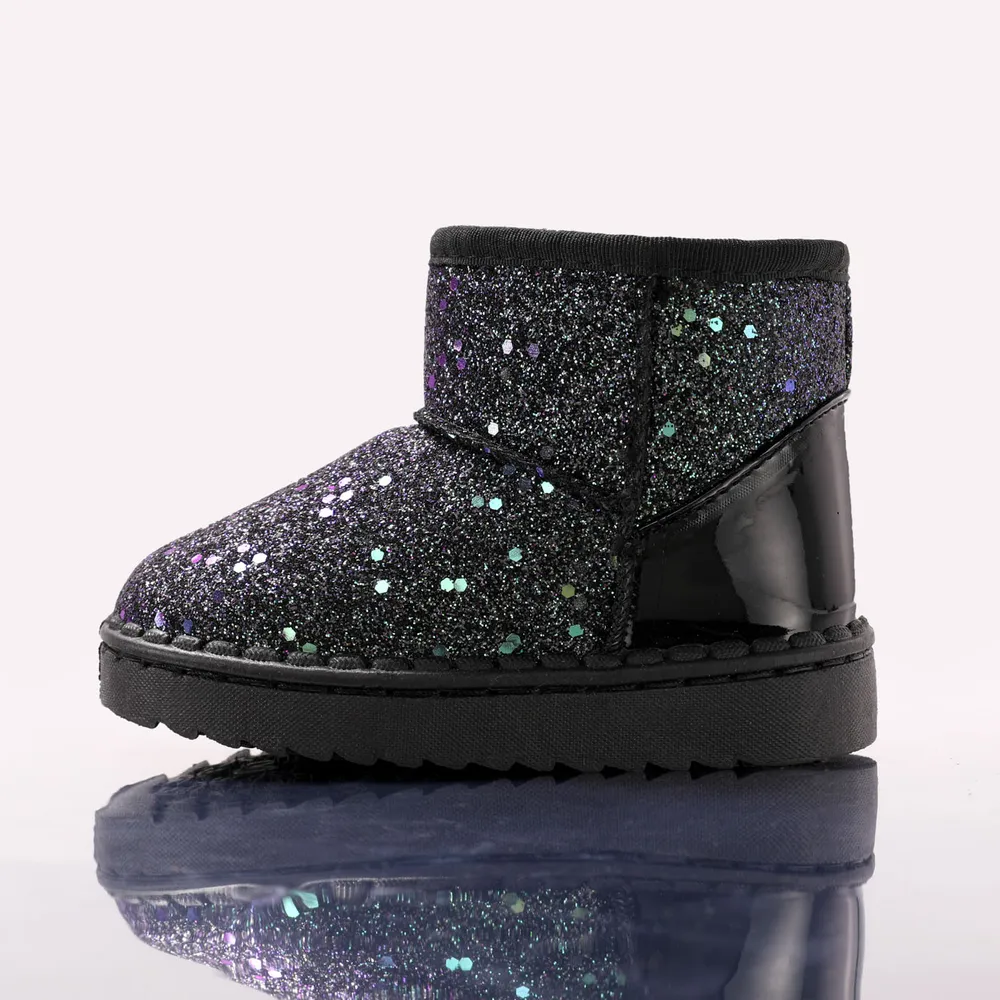 Toddler & Kids Pretty Gliter Snow Boots big image 4