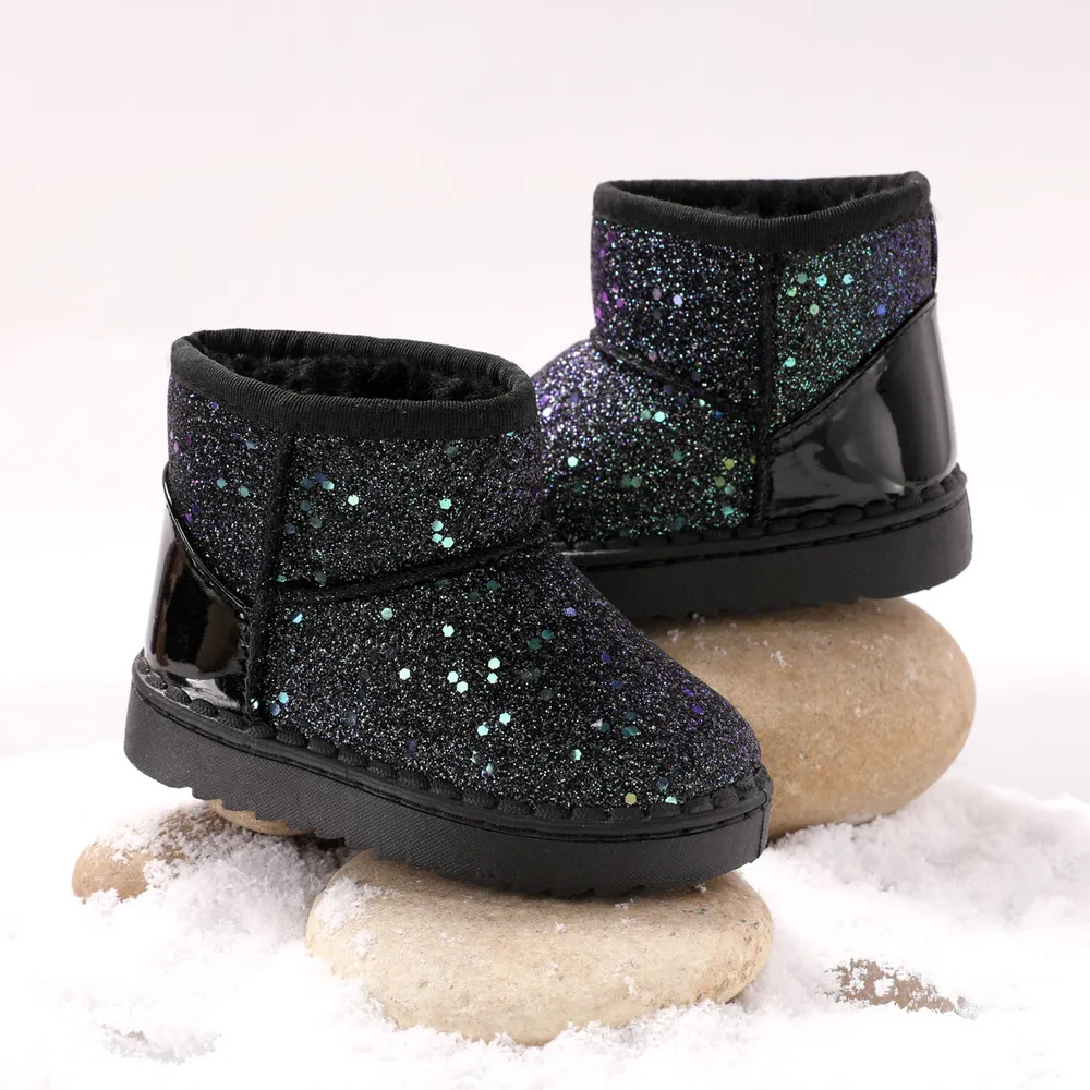 Toddler & Kids Pretty Gliter Snow Boots big image 2