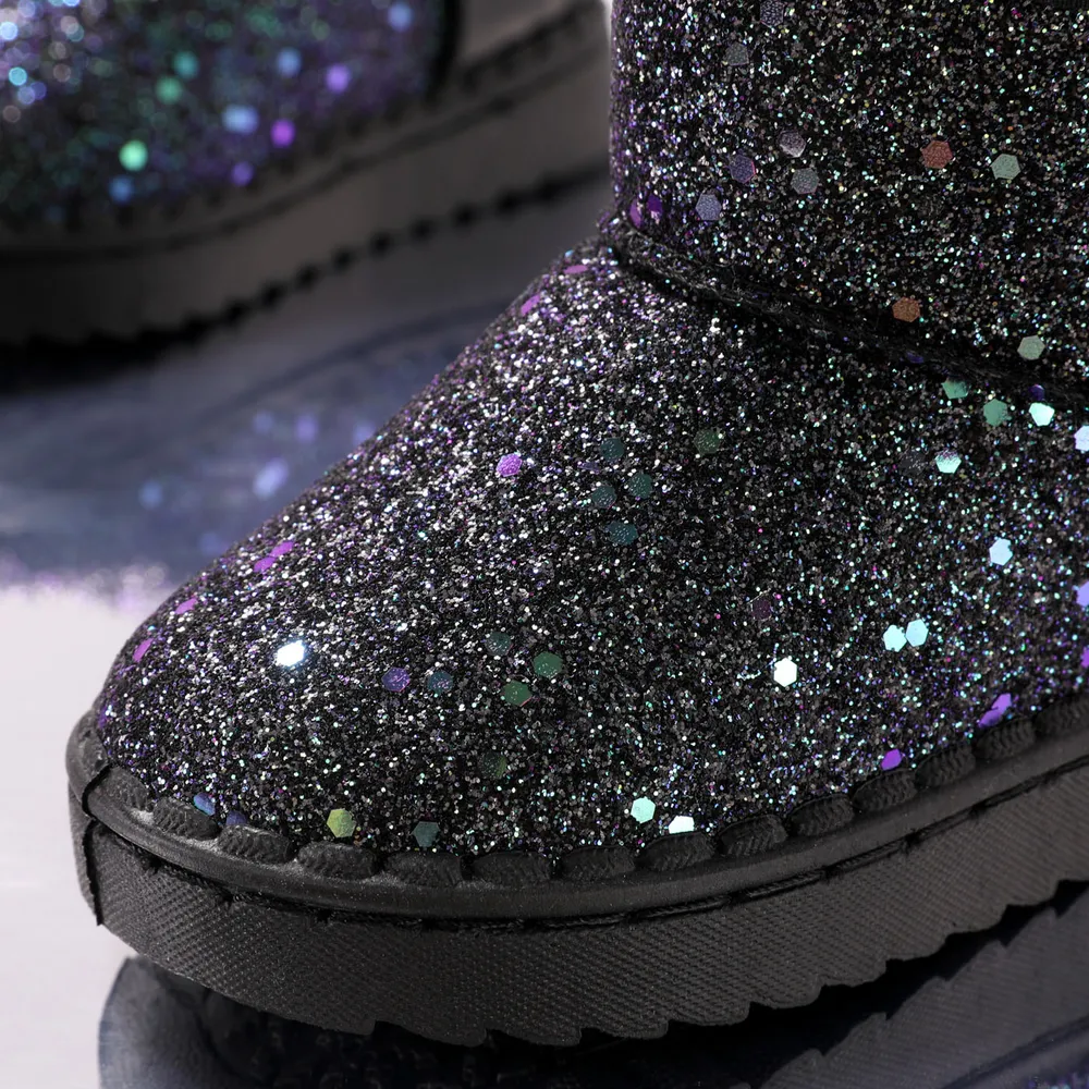 Toddler & Kids Pretty Gliter Snow Boots big image 6