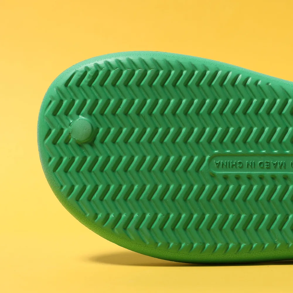 Sense of Stepping on Shit Thick-soled Solid Flip-flops big image 5