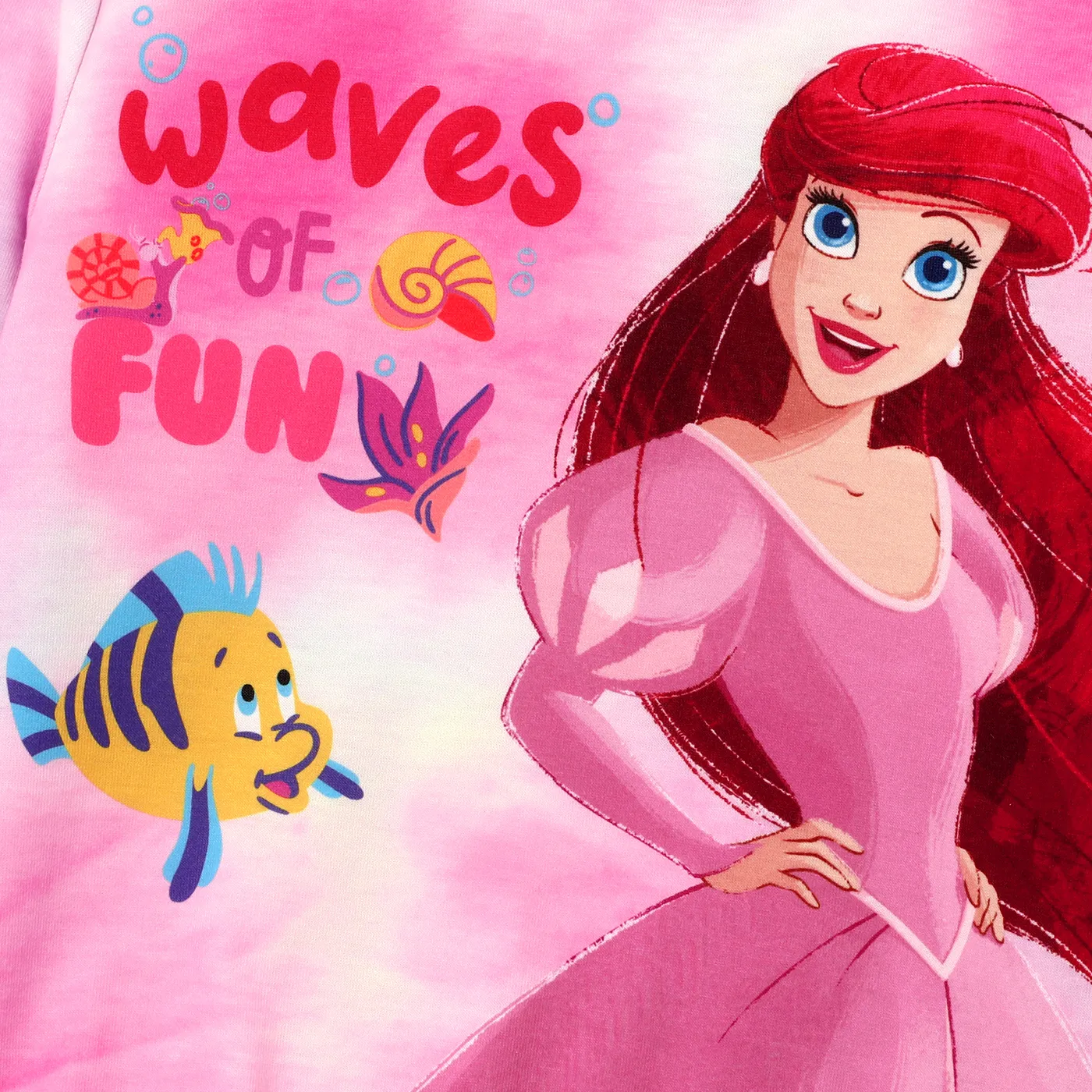 Disney Princess Toddler/Kids Girl 2pcs Character Print Long-sleeve Top and Pants Set  image 3