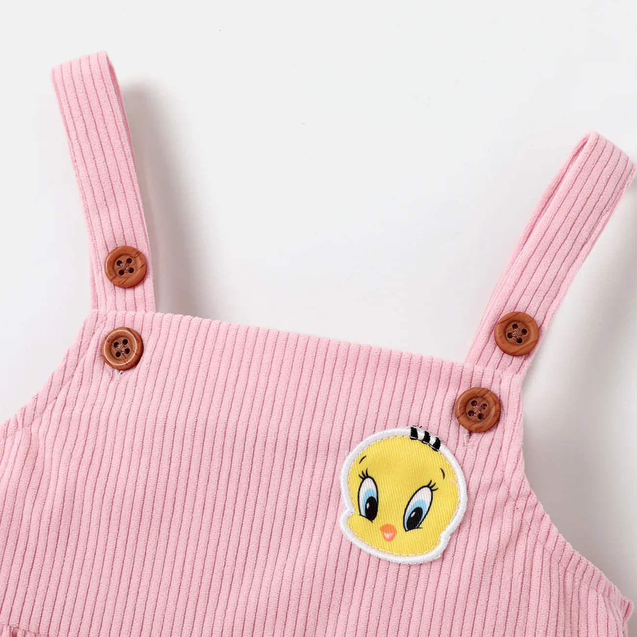 Looney Tunes Baby Flatterärmel Süß Langärmelig Kostümrock rosa big image 1