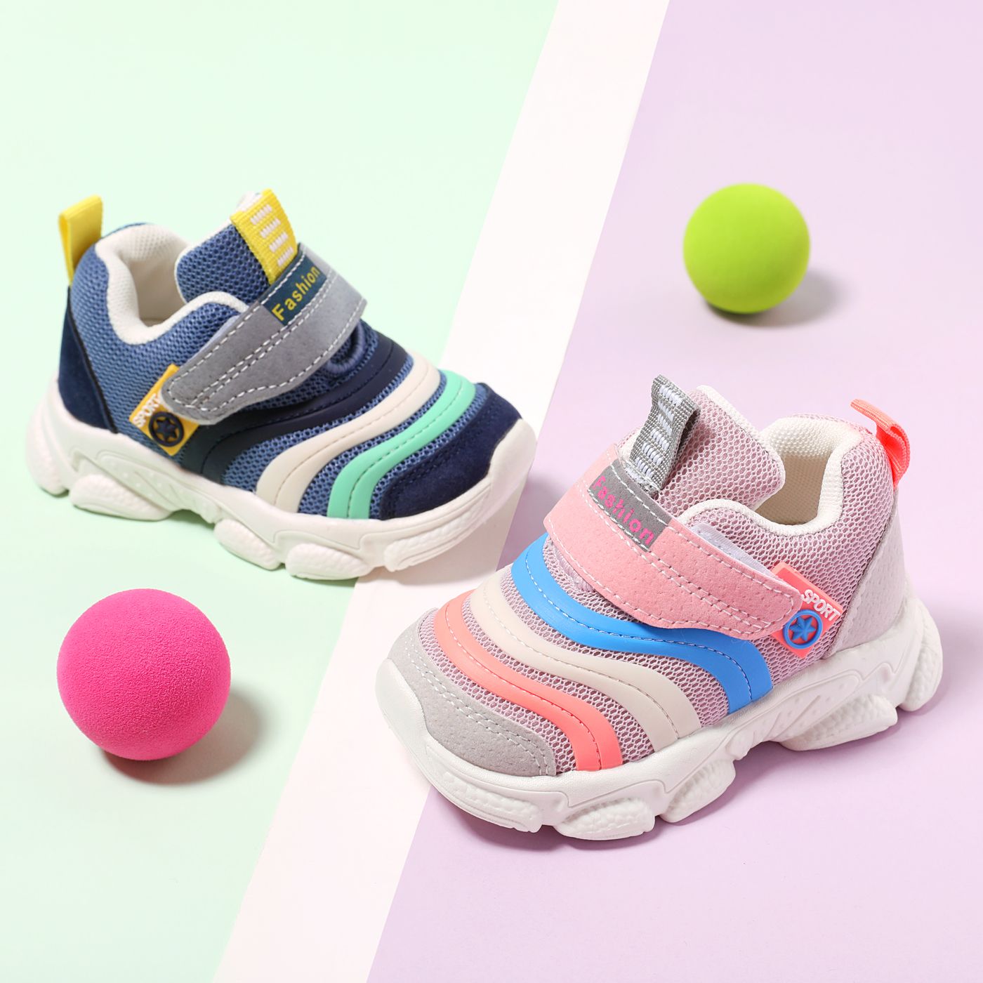 Chaussures De Sport à Enfiler Confortables Pour Tout-petits Et Enfants