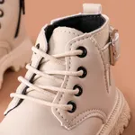 Toddler & Kids Buckle Decor Side Zipper Combat Boots  image 6