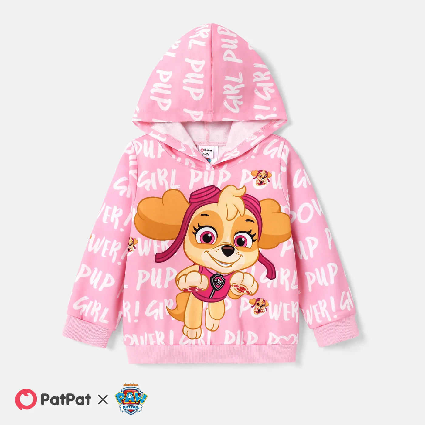 PAW Patrol  Toddler Girl/Boy Big Graphic Print Long-sleeve Hoodie  big image 1
