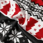 Christmas Letter & Bear Print Raglan-sleeve top and Pants Family Matching Pajamas Sets (Flame Resistant)  image 4