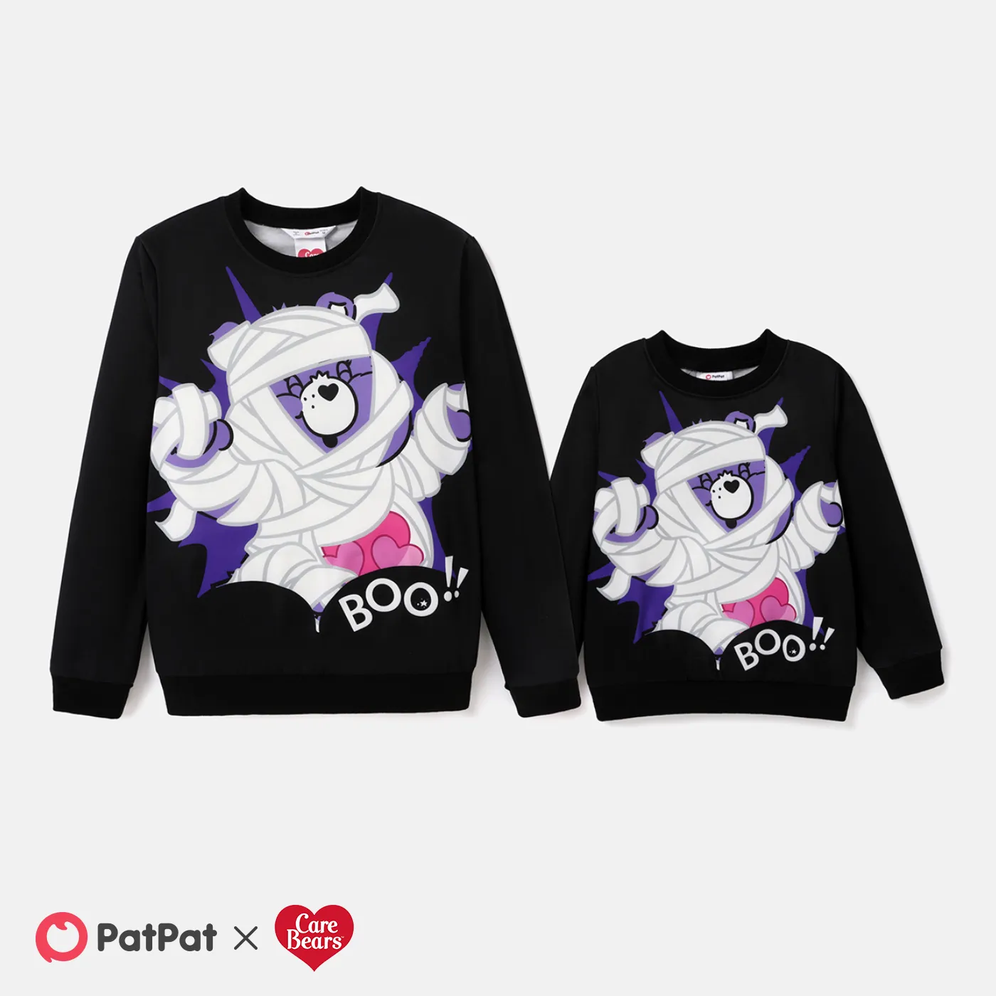 Care Bears Halloween Mommy and Me Character Print Long-sleeve Top