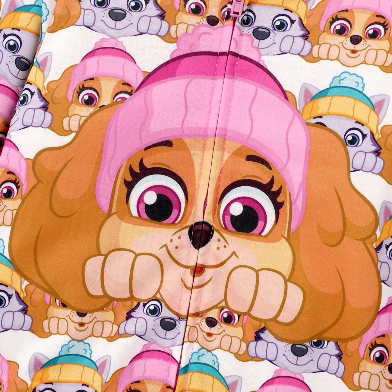 La Squadra dei Cuccioli Bambino piccolo Unisex Infantile Cane Cappotto/Giacca rosa big image 1