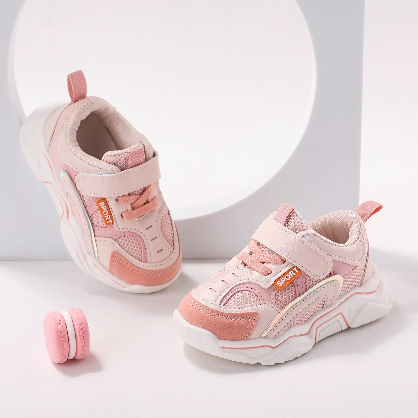 Toddler / Kid Tissu Cousant Velcro Sports Chaussures