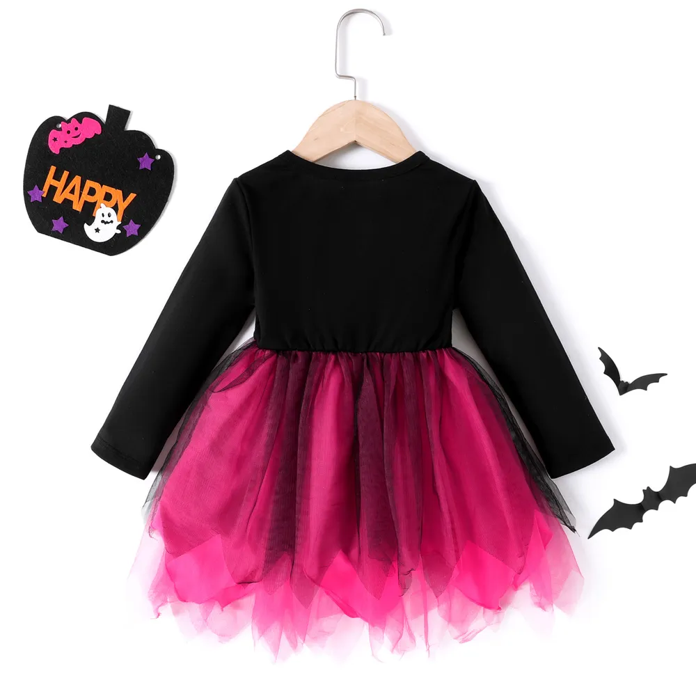 Girls' Halloween Multi-layered Dress big image 3