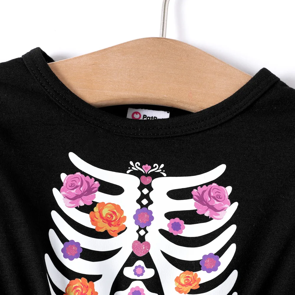 Girls' Halloween Multi-layered Dress big image 4
