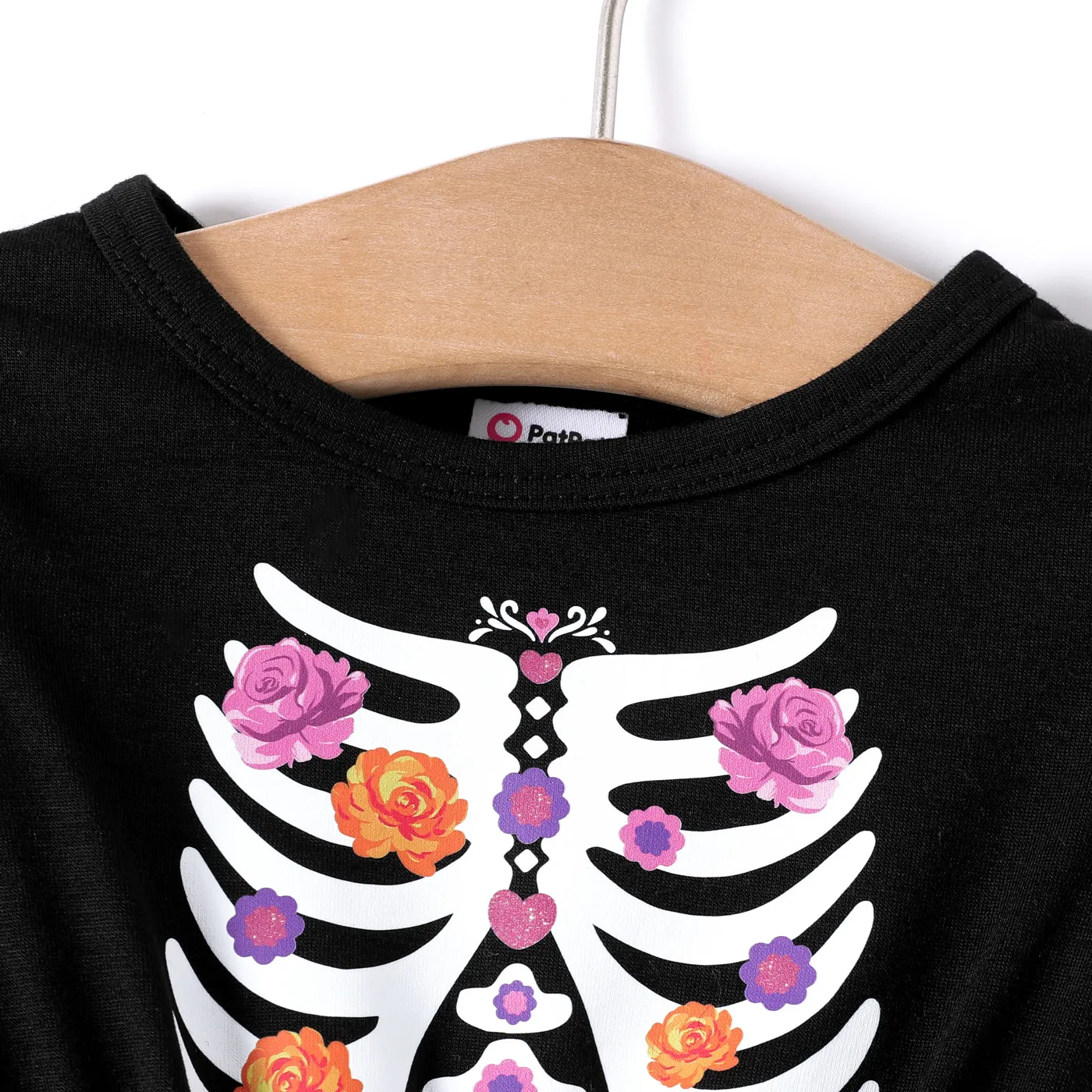 Girls' Halloween Multi-layered Dress baby Black image 3