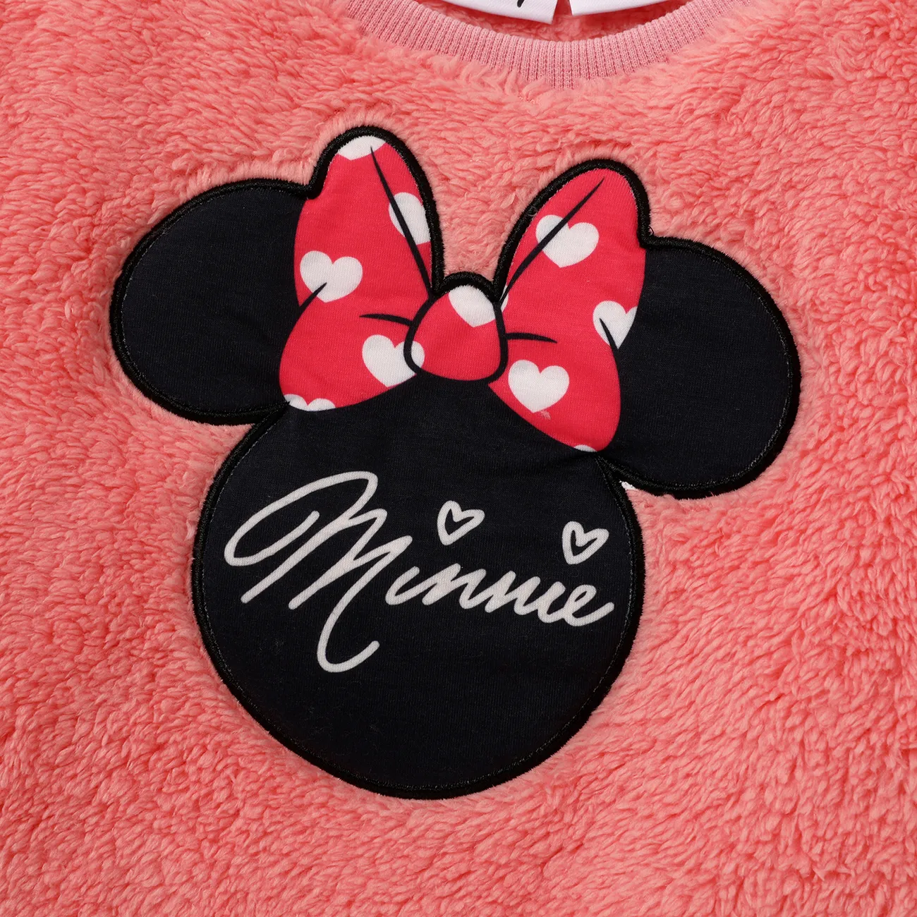 Disney Mickey and Friends Criança Menina Infantil Sweatshirt Rosa big image 1