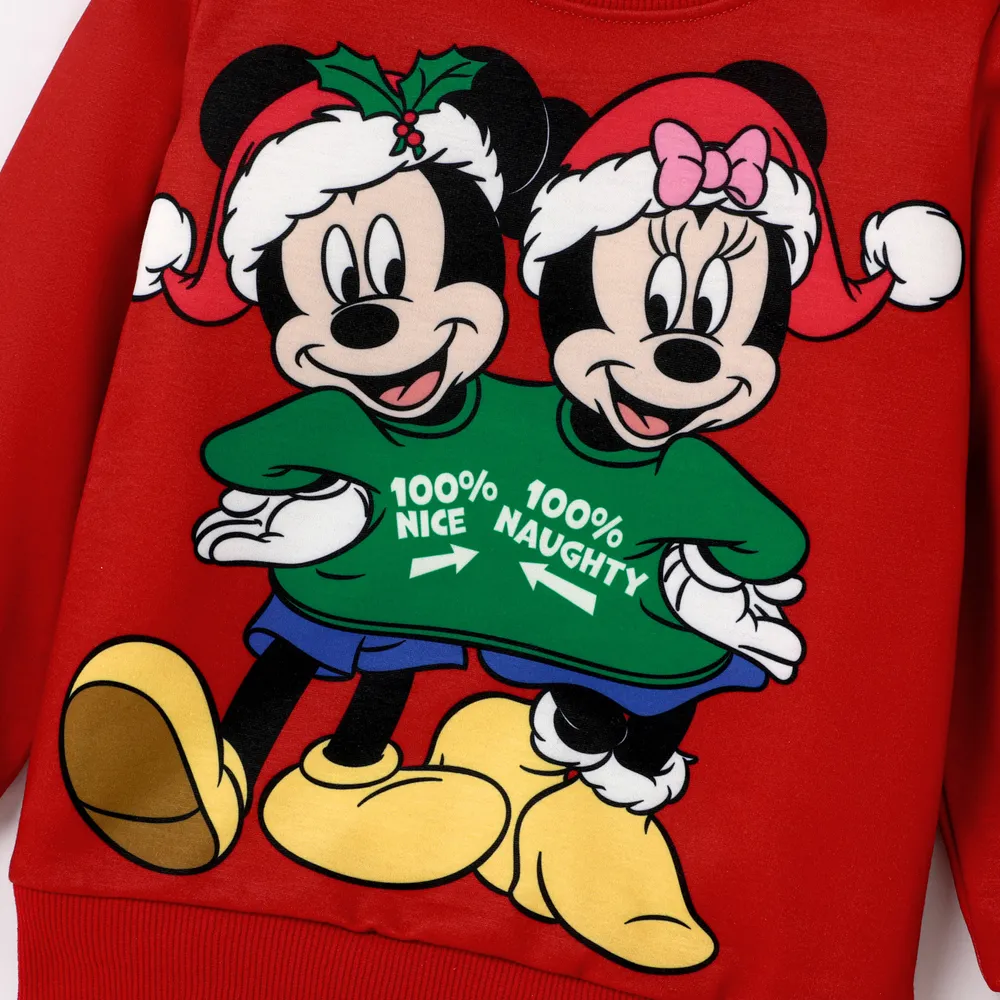 Disney Mickey and Friends Family Matching Christmas Character Print Sweatshirt  big image 8