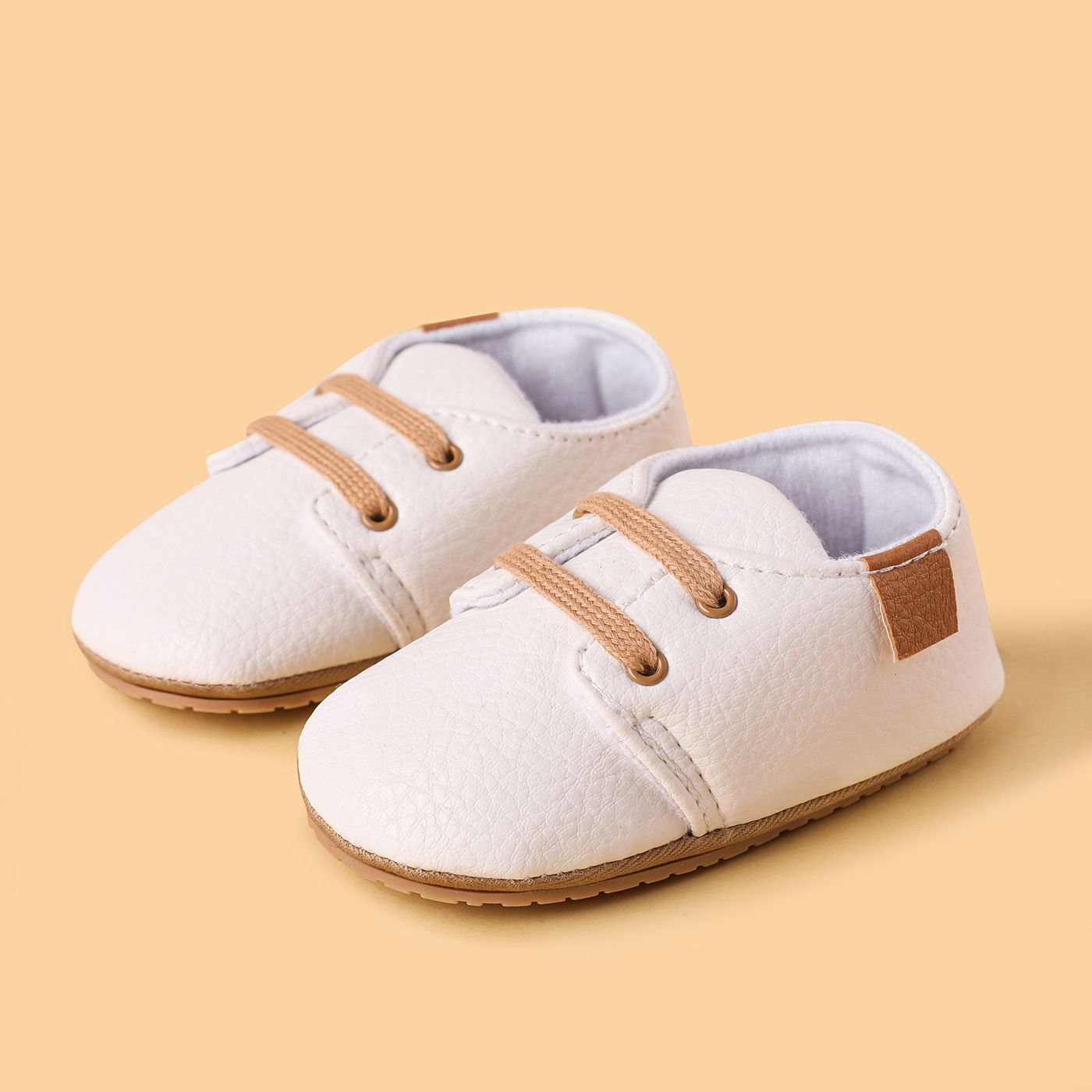 

Baby Basic Solid Color Prewalker Shoes