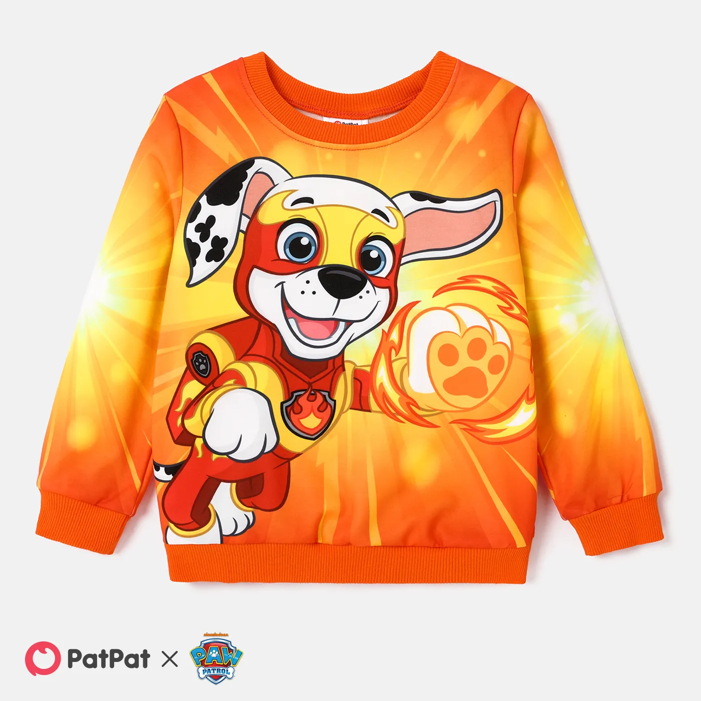 PAW Patrol Toddler Girl/Boy Character Print Pattern Long-sleeve Sweatshirt  big image 1